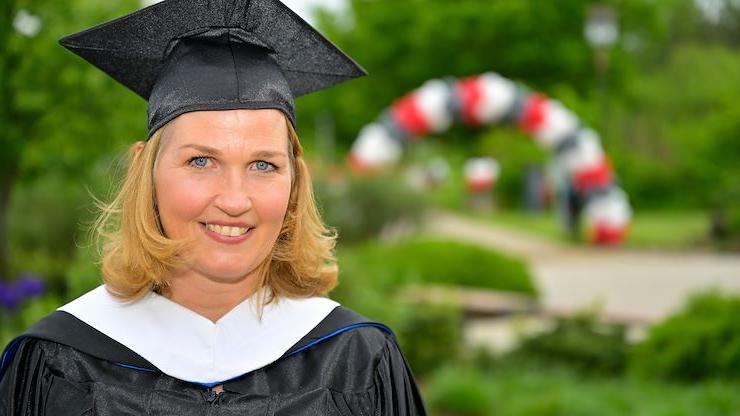 Theater Regular Lecturer Dyana Kimball was named a recipient of the Part-time Teaching Excellence Award, sponsored by e-Campus Bookstore. Photo by Dave DeBalko